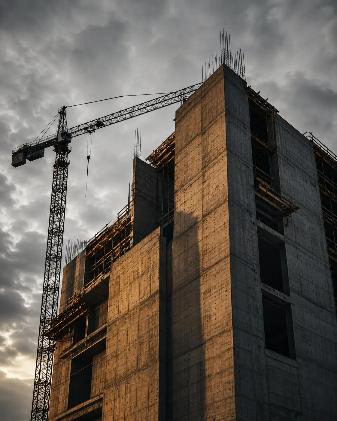 Hochbau – Rohbau eines Geschoßbaus